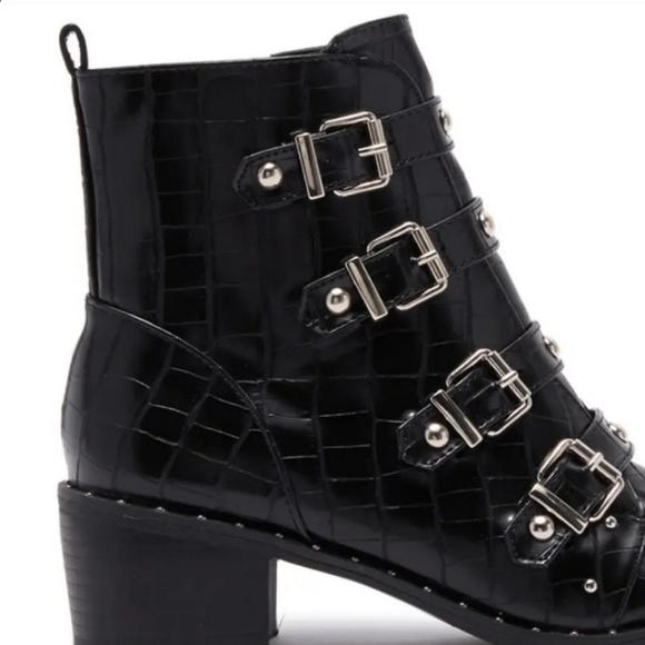 CATHRINE Malandrino Croc Boots - Picture 2 of 5